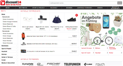 Desktop Screenshot of discount24.de